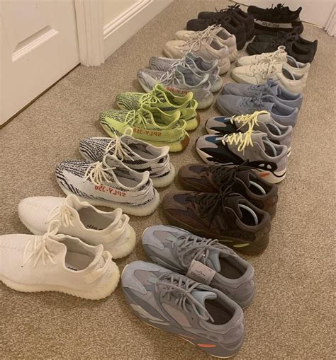 yeezy nike shoe collection